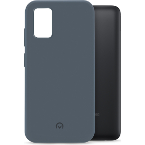 Mobilize Rubber Gelly Case Samsung Galaxy A03S Matt Blue