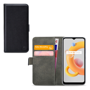 Mobilize Classic Gelly Wallet Book Case Realme C11 (2021) Black
