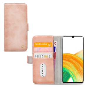 Mobilize Elite Gelly Wallet Book Case Samsung Galaxy A33 5G Soft Pink