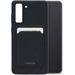 Mobilize Rubber Gelly Card Case Samsung Galaxy S21 Fe 5G Matt Black