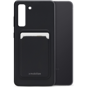Mobilize Rubber Gelly Card Case Samsung Galaxy S20 Fe Matt Black