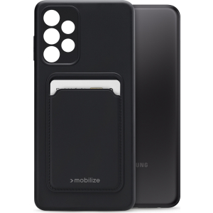 Mobilize Rubber Gelly Card Case Samsung Galaxy A23 5G Matt Black