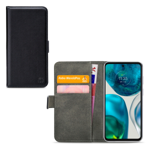 Mobilize Classic Gelly Wallet Book Case Motorola Moto G52 Black