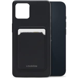 Mobilize Rubber Gelly Card Case Apple Iphone 14 Matt Black