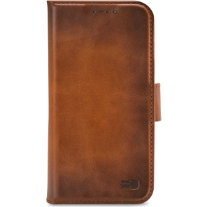 Senza Desire Leather Wallet Apple Iphone 14 Plus Burned Cognac