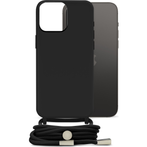 Mobilize Lanyard Gelly Case For Apple Iphone 14 Pro Max Black
