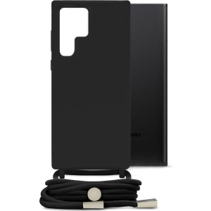 Mobilize Lanyard Gelly Case For Samsung Galaxy S22 Ultra 5G Black