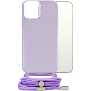 Mobilize Lanyard Gelly Case For Apple Iphone 13 Mini Pastel Purple