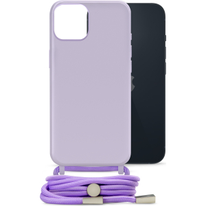Mobilize Lanyard Gelly Case For Apple Iphone 14 Pastel Purple