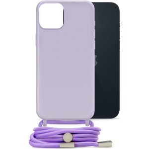 Mobilize Lanyard Gelly Case For Apple Iphone 14 Plus Pastel Purple