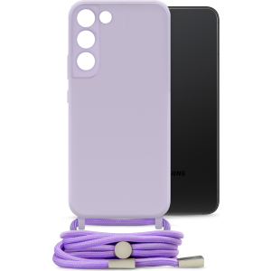 Mobilize Lanyard Gelly Case For Samsung Galaxy S22 5G Pastel Purple