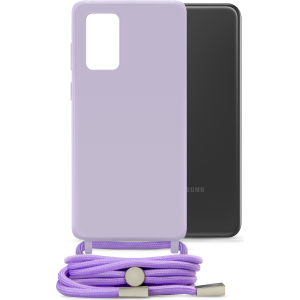 Mobilize Lanyard Gelly Case For Samsung Galaxy A13 4G Pastel Purple