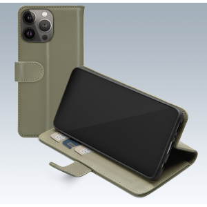 Mobilize Premium Gelly Wallet Book Case Apple Iphone 13 Pro Green