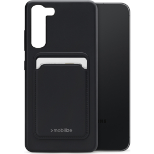 Mobilize Rubber Gelly Card Case Samsung Galaxy S23+ 5G Matt Black