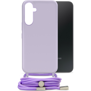 Mobilize Lanyard Gelly Case For Samsung Galaxy A34 5G Pastel Purple