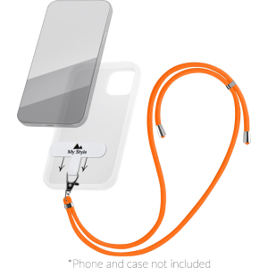 My Style Smartphone Lanyard Orange