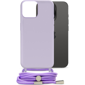 Mobilize Lanyard Gelly Case For Apple Iphone 15 Pro Pastel Purple