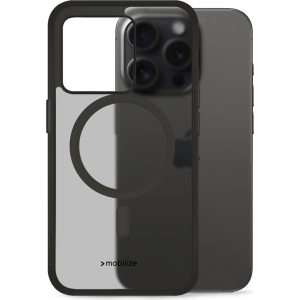 Mobilize Magsafe Compatible Hybrid Pro Case Apple Iphone 15 Pro Black