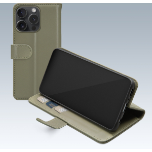 Mobilize Premium Gelly Wallet Book Case Apple Iphone 15 Pro Green