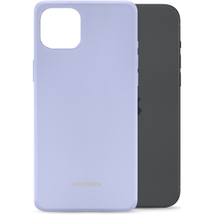 Mobilize Rubber Gelly Case Apple Iphone 15 Plus Pastel Purple