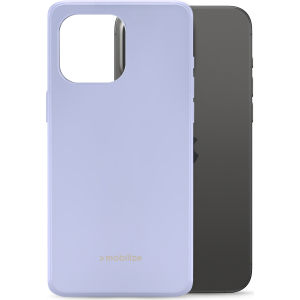 Mobilize Rubber Gelly Case Apple Iphone 15 Pro Max Pastel Purple