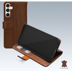 Mobilize Leather Wallet Samsung Galaxy S23 Fe 5G Brown