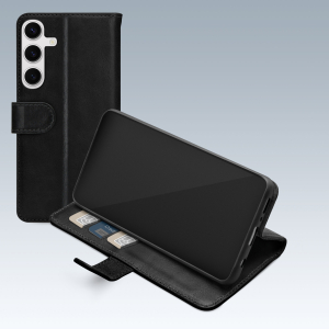Mobilize Premium Gelly Wallet Book Case Samsung Galaxy S24 5G/S25 5G Black