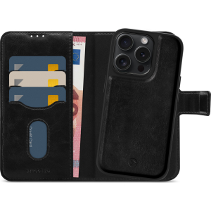 Mobilize 2In1 Magsafe Compatible Gelly Wallet Case Apple Iphone 15 Pro Black