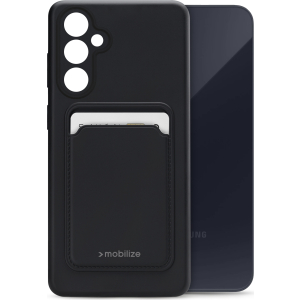 Mobilize Rubber Gelly Card Case Samsung Galaxy A55 5G Matt Black