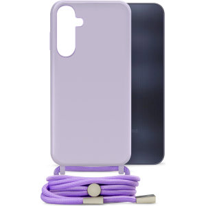 Mobilize Lanyard Gelly Case For Samsung Galaxy A25 5G Pastel Purple