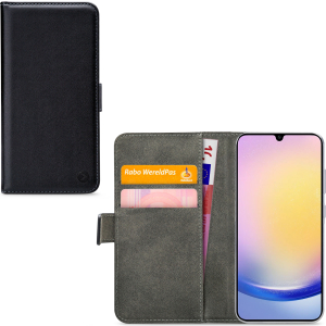 Mobilize Classic Gelly Wallet Book Case Samsung Galaxy A25 5G Black