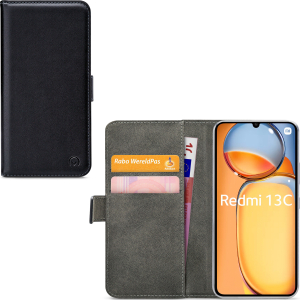 Mobilize Classic Gelly Wallet Book Case Xiaomi Redmi 13C 4G/5G Black
