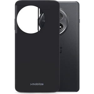 Mobilize Rubber Gelly Case Oneplus 12 Matt Black
