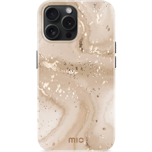 Mio By Mobilize Mio Gold Marble Magsafe Compatible For Iphone 15 Pro