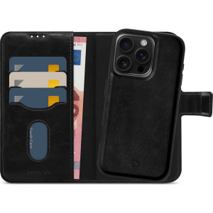 Mobilize 2In1 Magsafe Compatible Gelly Wallet Case Apple Iphone 16 Pro Black