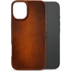 Mobilize Magsafe Compatible Premium Leather Case Apple Iphone 16 Burned Cognac