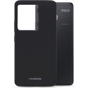 Mobilize Rubber Gelly Case Xiaomi Poco F6 Matt Black