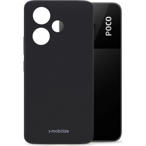 Mobilize Rubber Gelly Case Xiaomi Poco M6 4G/Redmi 13 4G Matt Black