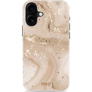 Mio By Mobilize Mio Gold Marble Magsafe Compatible For Iphone 16 Plus