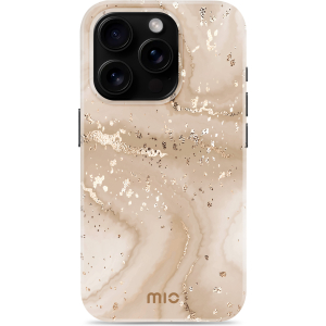 Mio By Mobilize Mio Gold Marble Magsafe Compatible For Iphone 16 Pro