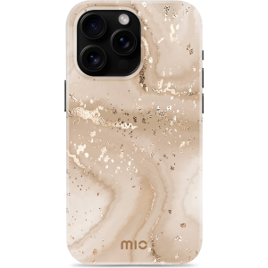 Mio By Mobilize Mio Gold Marble Magsafe Compatible For Iphone 16 Pro Max
