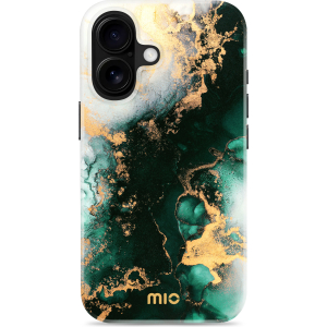 Mio By Mobilize Mio Green Marble Magsafe Compatible For Iphone 16