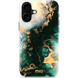 Mio By Mobilize Mio Green Marble Magsafe Compatible For Iphone 16 Plus