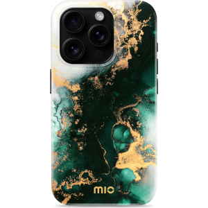 Mio By Mobilize Mio Green Marble Magsafe Compatible For Iphone 16 Pro