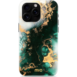 Mio By Mobilize Mio Green Marble Magsafe Compatible For Iphone 16 Pro Max