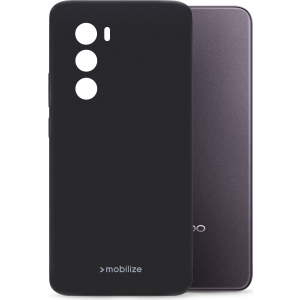 Mobilize Rubber Gelly Case Oppo Reno12 Matt Black