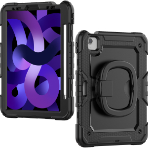 Mobilize Rotating Defender Case Stand Function For Apple Ipad Pro 11 (21/22)/Air 10.9 (20/22) Black