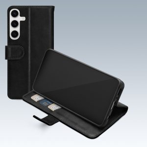 Mobilize Premium Gelly Wallet Book Case Samsung Galaxy S24 Fe Black