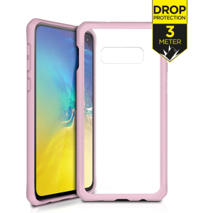 Itskins Level 2 Hybridsolid For Samsung Galaxy S10E Pink/Transparent