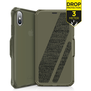 Itskins Level 2 Spectrumfolio For Apple Iphone Xs Max Kaki